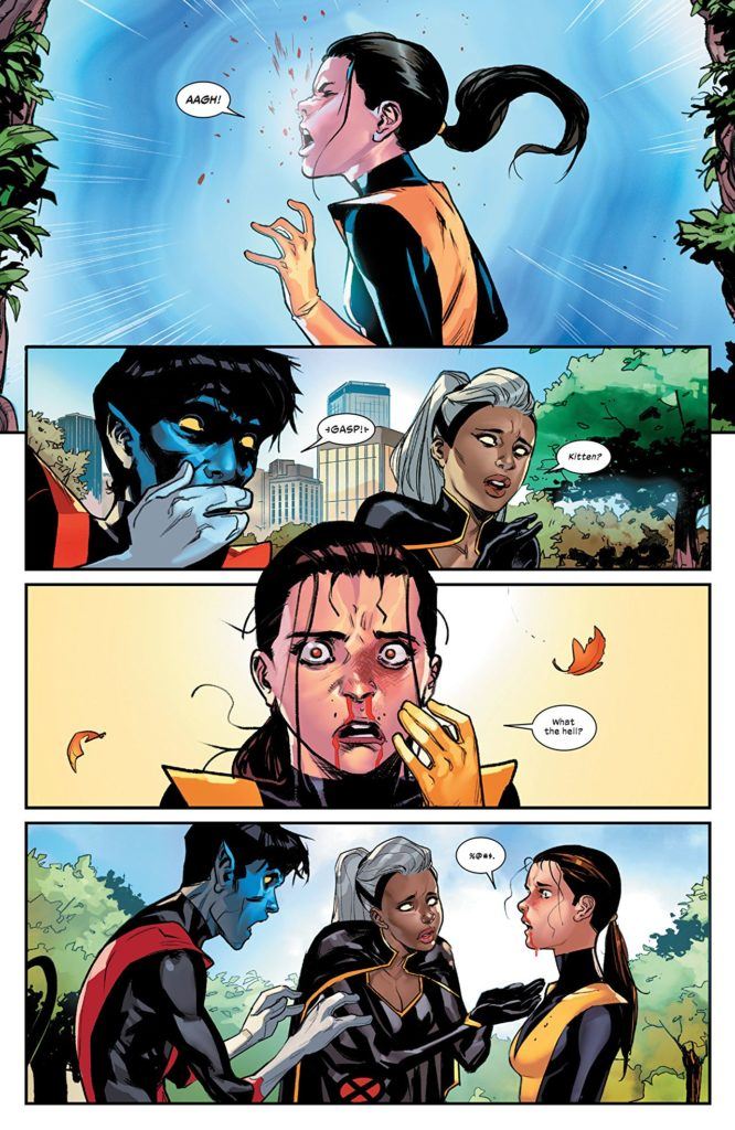 Marauders #1 interior image