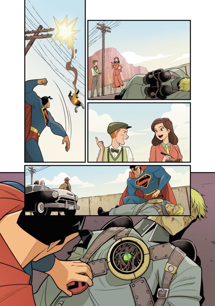 Superman Smashes the Klan #1 Inside