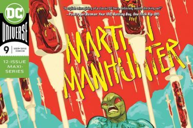 Martian Manhunter #9 Cover