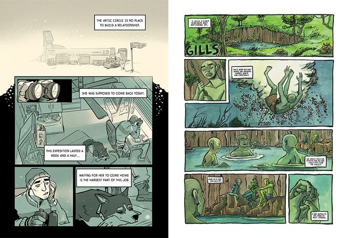 Sample pages by Alex Shammas and Rowan Fridley