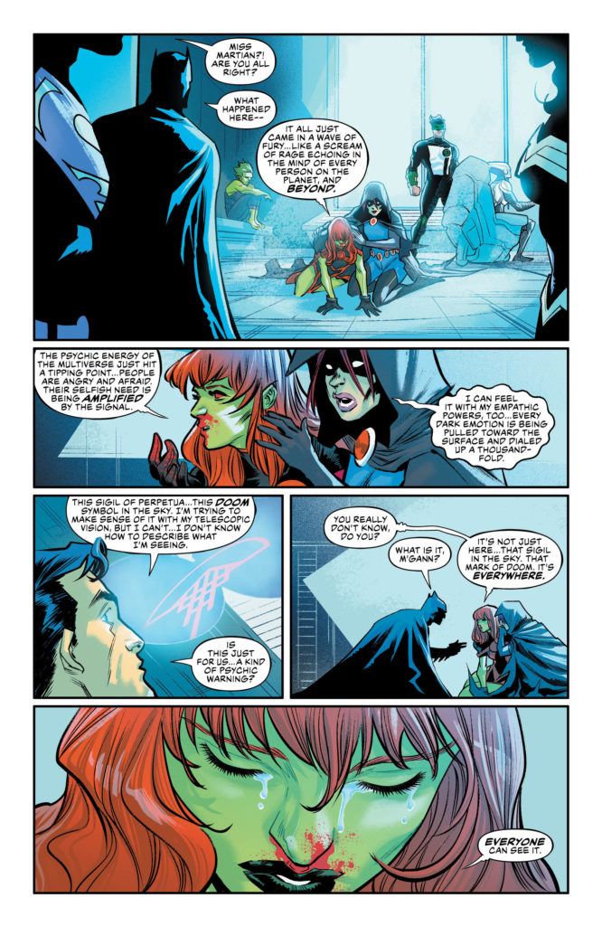 Justice League #35 Inside