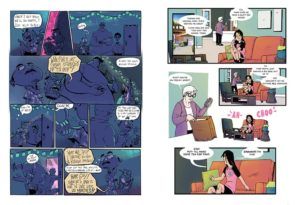 Sample pages by Tomas Vallecillo and Nat Brownlee