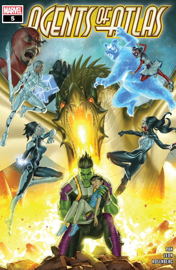 Agents of Atlas #5 Cover