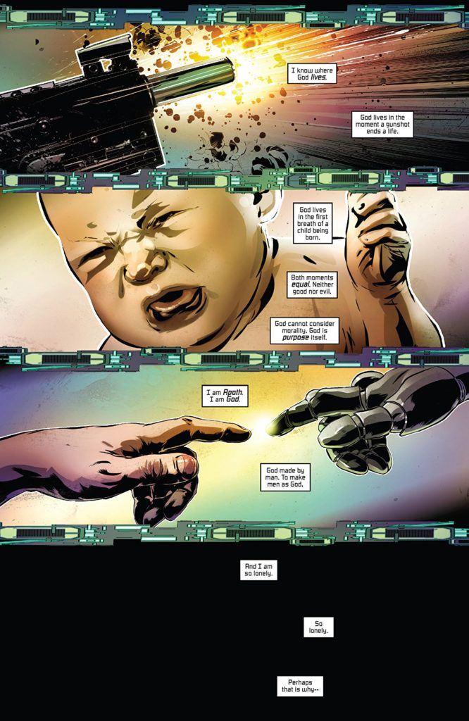 Interior from Fallen Angels #3