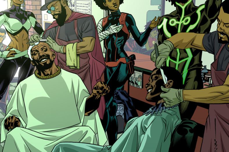 Marvel's Voices #1 Variant Cover by Stelfreeze