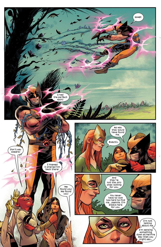 Wolverine #1 interior