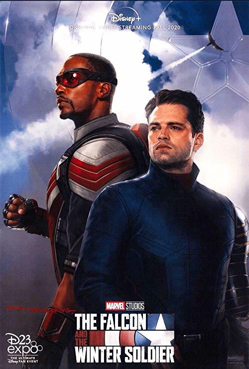 The Falcon and Winter Soldier poster from D23