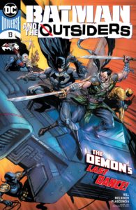 Batman & the Outsiders #13 Cover