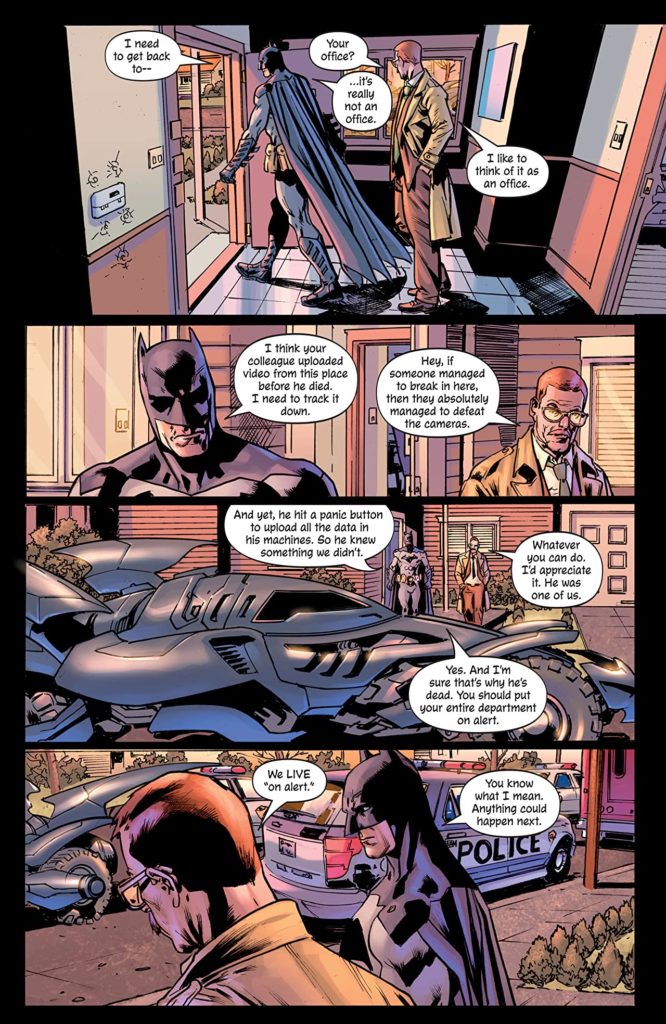 Batman's Grave #7 Inside