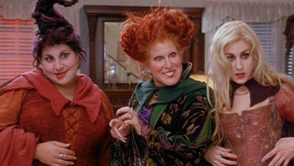 The Sanderson sisters from Hocus Pocus. #TWINN
