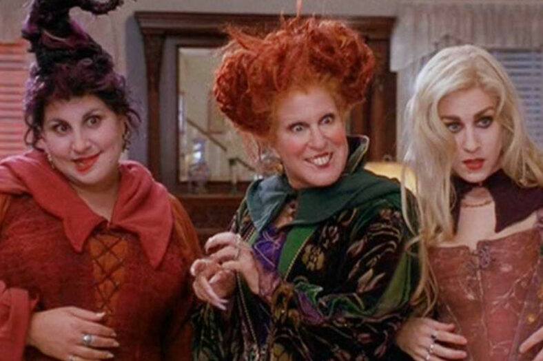 The Sanderson sisters from Hocus Pocus. #TWINN