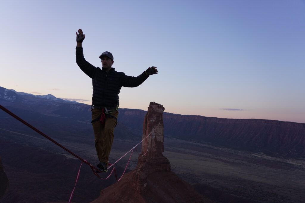 Pushing the Line: Ryan Jenks Slacklining