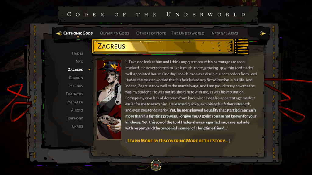 Game Lore