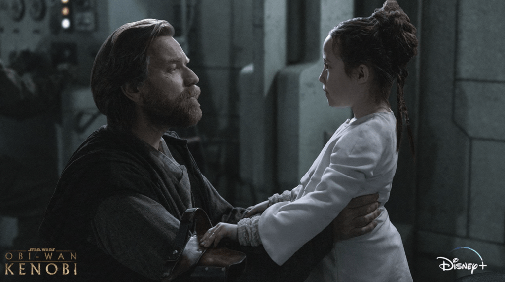 Star Wars Young Leia and Obi-Wan