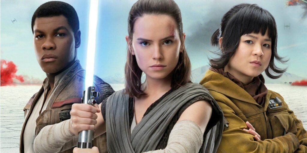 Star Wars' Boyega, Ridley, Tran