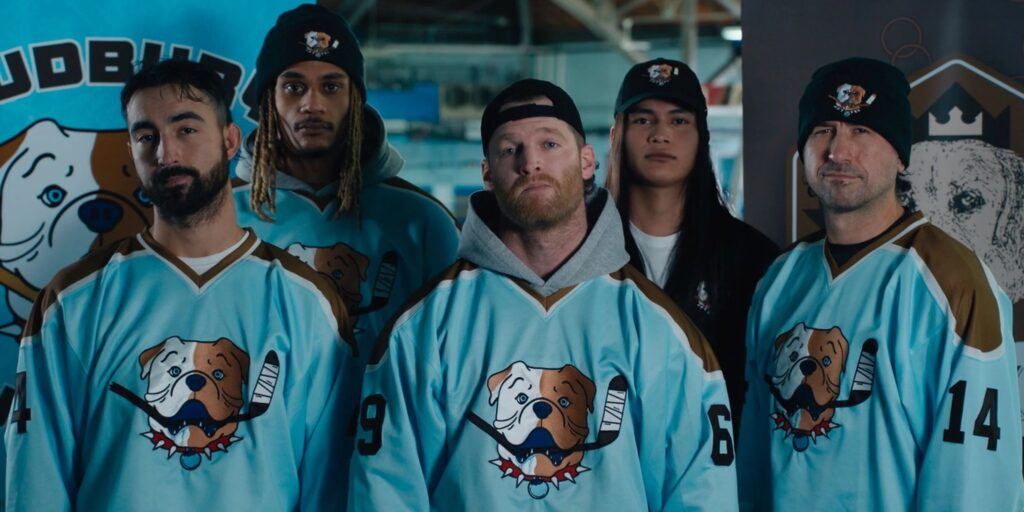 Sudbury Blueberry Bulldogs commercial on Shoresy