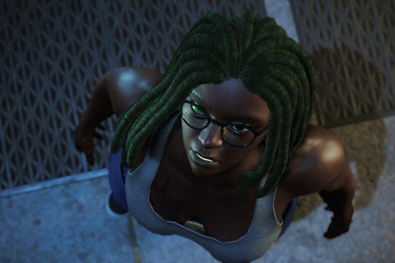 Black Woman Create A character