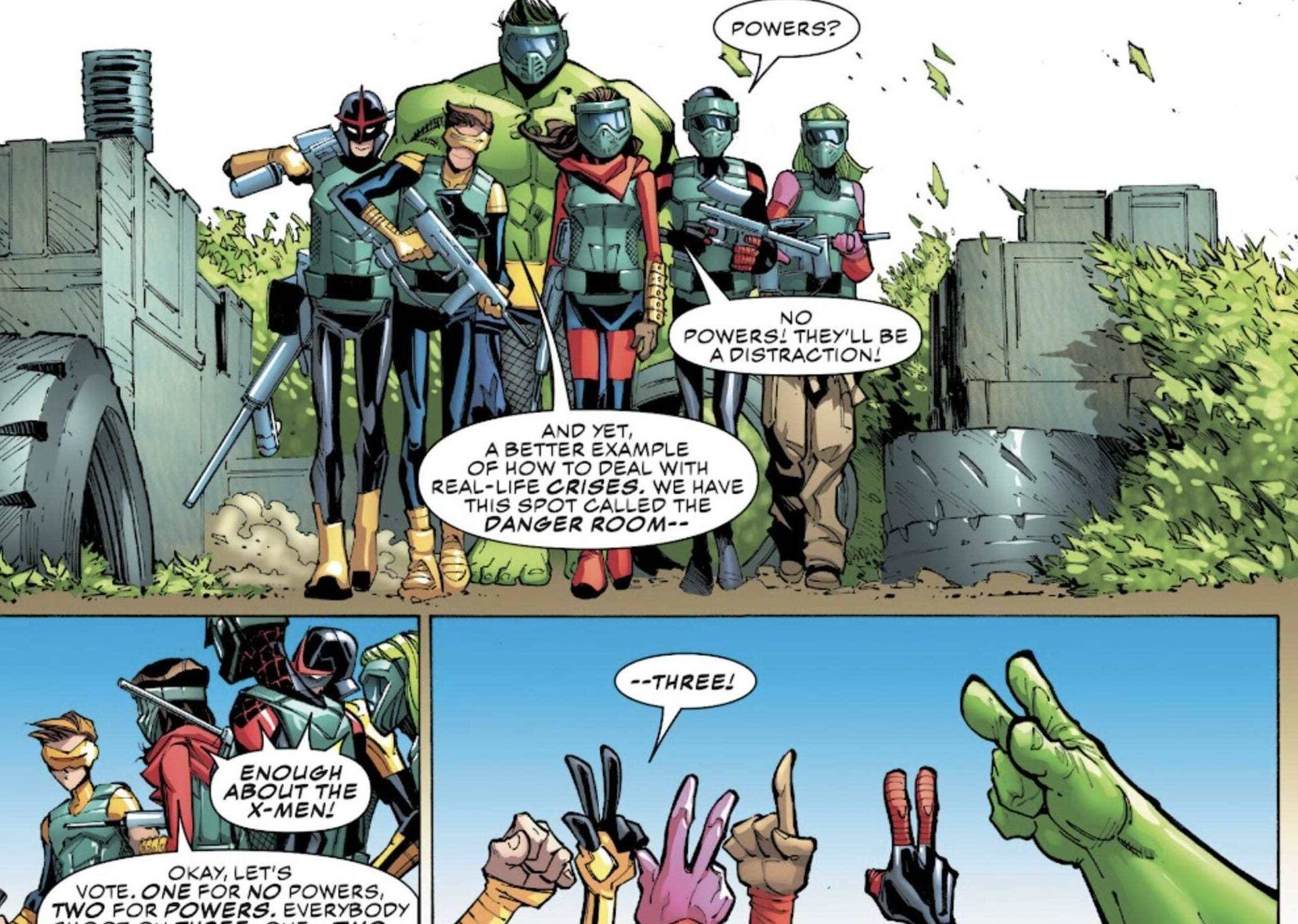 The Champions go for paintball