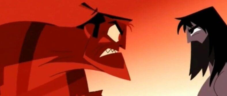 Samurai Jack Facing His Angry thoughts