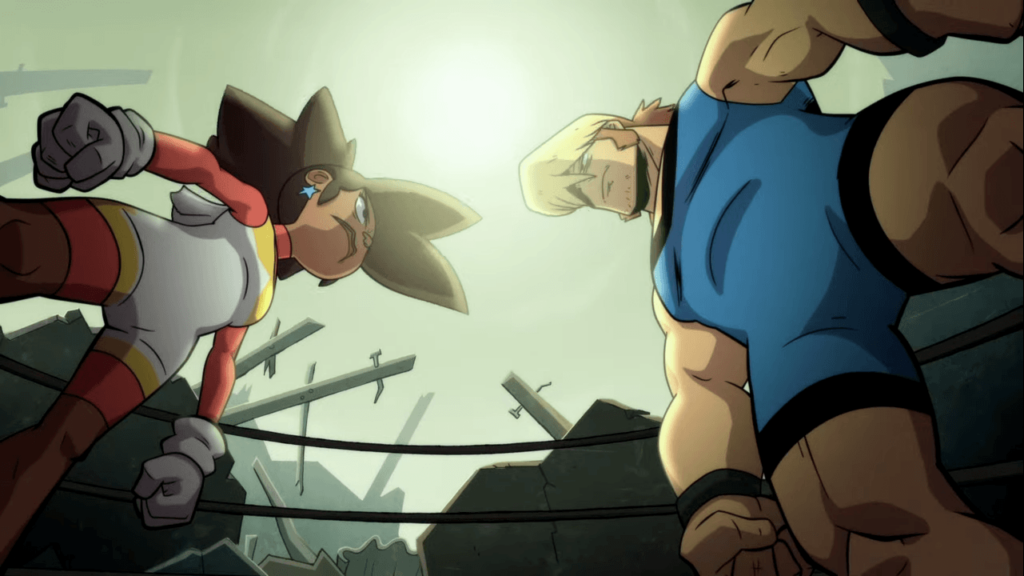 Invincible Fight Girl Andy vs Mbrandon