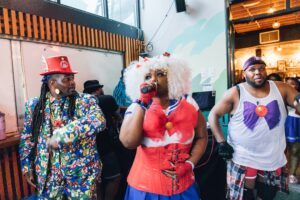 Atendees of the Sailor Moon Day Party