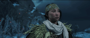 Ghost of Yotei Atsu in Survivor's outfit