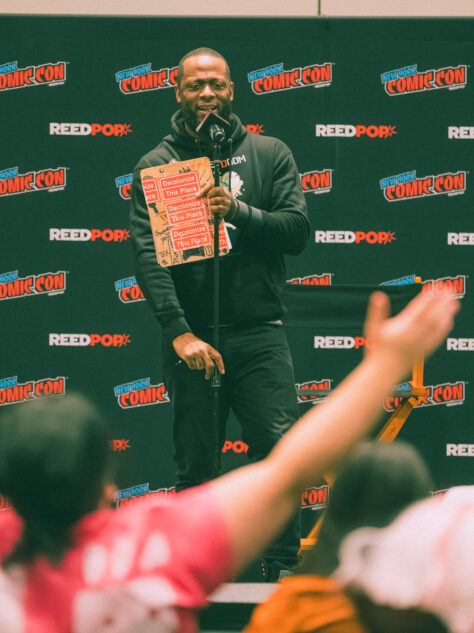 Jive Poetic Hosting New York Comic Con Slam Poetry