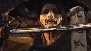 Ghost of Yotei Atsu as an Onryo
